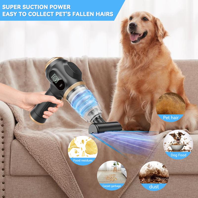 xietv™ Insanely Powerful Cordless Car Vacuum — 19000Pa, 6-in-1 Deep-Clean System