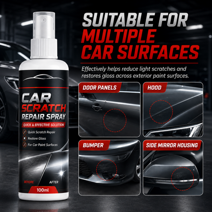 🥳2026 HOT SALE🥳💞50K+ SOLD!🚗✨ 49% OFF! Universal Car Scratch Repair Spray – Erases light scratches, swirl marks & scuffs fast. No body shop needed – restore your car’s gloss in minutes! 🛡️💨
